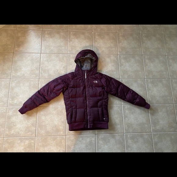 The North Face purple puffer - Picture 2 of 7